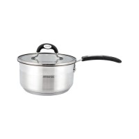 სარძევე მეტალის 18x9სმ მინის და მეტალის თავსახურით ARSHIA SS478-3076 26476