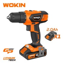 ელექტრო ბურღი Wokin 622020, 20V LI-ION CORDLESS DRILL 1500Rpm