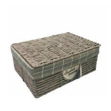 კალათა მოწნული ორგანაიზერი 33X24X14 MH-28690B-M
