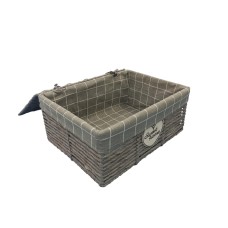 კალათა მოწნული ორგანაიზერი 30X20X11 MH-28690B-S