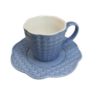 კერამიკის ფინჯანი&ლამბაქის ნაკრებიt, ფინჯნის ზომა：10*7.5*7
ლამბაქის：14*2 MH-31218