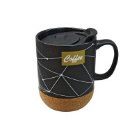 კერამიკის ფინჯანი შავი, 9*11სმ,MH-34094