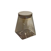 მინის ქილა,ზომა: 9 * 13.5სმ, MH-34250