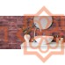 კედლის ფილა VERANO BURGUNDY 10X30 
