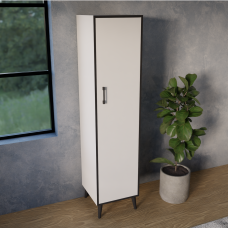 კარადა თეთრი  45 x 45 x 182 cm CM-1KGAR-0B2