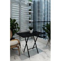 მაგიდა კეცვადი 60 x 90 x 75 CM FD-6090BLCTB-003