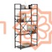 თარო MEISTER 58.6*23.5*112  CWJ6024112LG BLACK