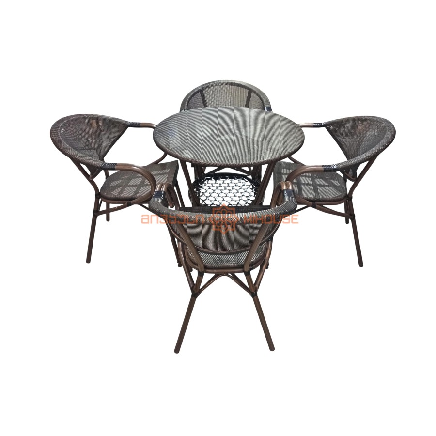 მაგიდა 4 სკამით MH-33293