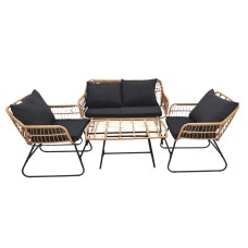 ავეჯის სამეული კომპლექტი მაგიდით MH-33260 ხაკისფერი