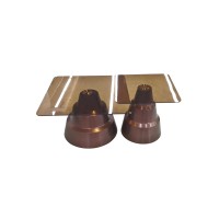 მაგიდა 2 ცალი შუშის 70*40CM/50*44 MH-34658
