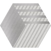 კერამო გრანიტიDECOR SIXTONE SILVER 19.8x22.8 