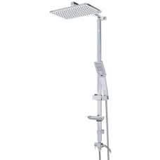საშხაპე სისტემა Aria Tall Chrome Shower Set TLOZ1027