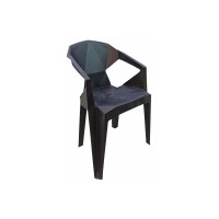 პლასტმასის სკამი MH-37145 53*39*79სმ შავი