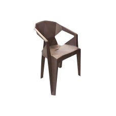 პლასტმასის სკამი MH-37145 53*39*79სმ ყავისფერი