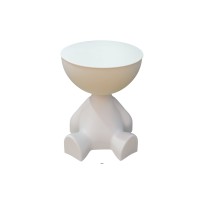 პლატმასის მაგიდა MH-37144 36*41სმ თეთრი