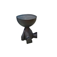 პლატმასის მაგიდა MH-37144 36*41სმ შავი