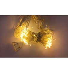 საახალწლო განათება ფარდა ოქროსფერი 3*2 .ყვითელი MH-37123