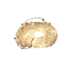 საახალწლო განათება ფარდა ოქროსფერი 3*2 .ყვითელი MH-37124