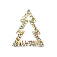 საახალწლო განათება ნაძვის ხე. ყვითელი ნათება MH-39061