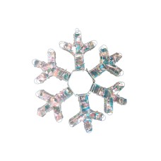 საახალწლო განათება ფიფქი ფერადი MH-39062