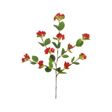 განათება ხელოვნური ყვავილის ტოტი ყვითელი ნათება MH-39064