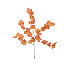 განათება ხელოვნური ყვავილის ტოტი ყვითელი ნათება MH-39068