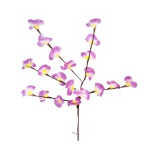 განათება ხელოვნური ყვავილის ტოტი ყვითელი ნათება MH-39070