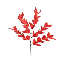 განათება ხელოვნური ყვავილის ტოტი ყვითელი ნათება MH-39072