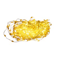 საახალწლო განათება ფარდა მძივი. პულტის კონტროლით. ყვითელი ნათება MH-39073