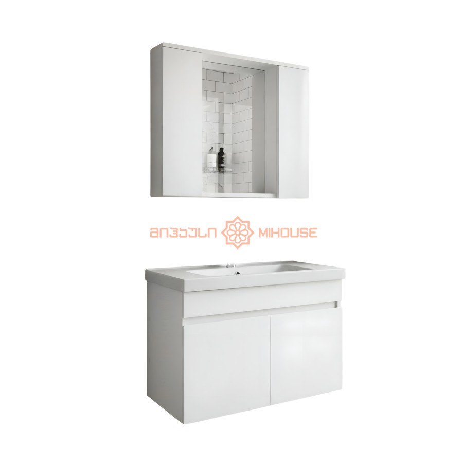 აბაზანის ავეჯი KOZA 80 CM MODULE SETთეთრი