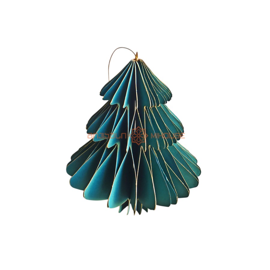 ქაღალდის დეკორატიული ნაძვის ხე MH-37036 15სმ