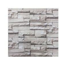 თვითწებვადი კედლის საფარი BR-47 Light brown wallstone