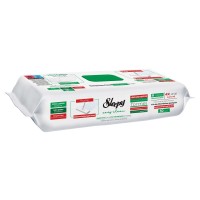 სველი ხელსახოცი 5928 ერთჯერადი იატაკის საწმენდი Sleepy თეთრი საპონი 50 ცალი