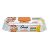 სველი ხელსახოცი 0403 ავეჯის საწმენდი Sleepy ფორთოხალი 50 ცალი