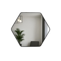 სარკე დეკორატიული შავი ჩარჩოთი 70X70სმ MH-37549