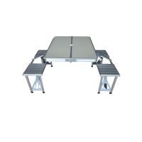 დასაკეცი მაგიდა 4 სკამით GB-GM21035