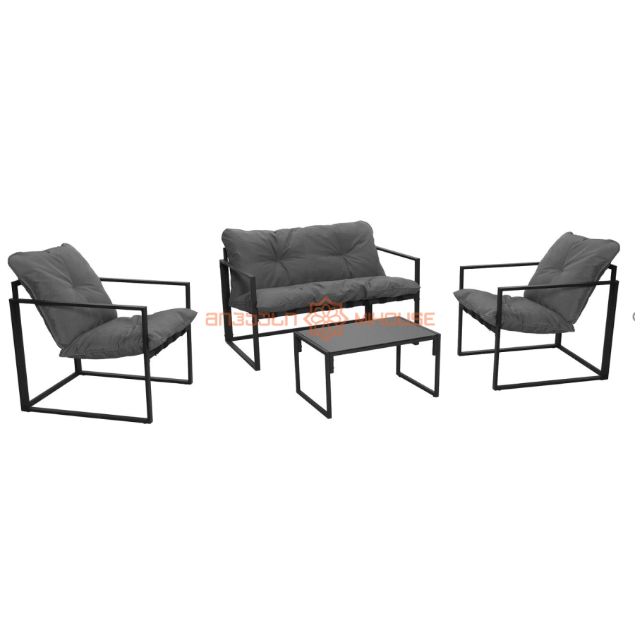 გარე ავეჯის კომპლექტი 2+1+1 მაგიდით GB-YKYS1180