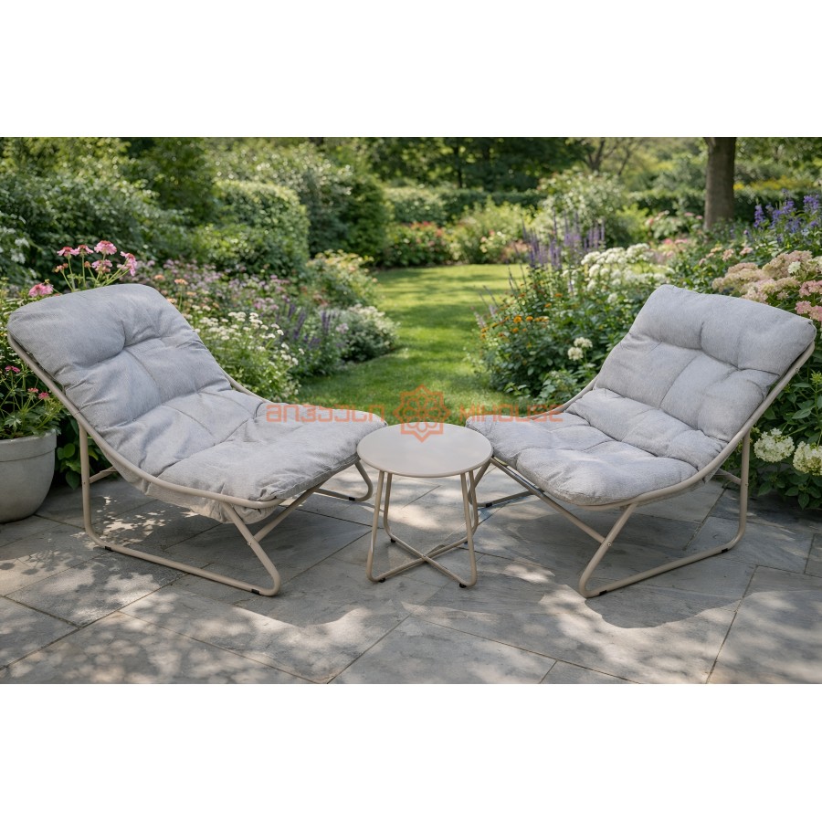 მაგიდა 2 სავარძლით GB-HC3123