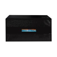 გაზის გამათბობელი ERSEL HERMETIC TYPE 10KW (GLASS) შავი