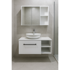 აბაზანის ავეჯი Allegro 90 სმ თეთრი