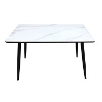 მაგიდა ზომა: 120*70 სმ, ფიქალი+რკინა