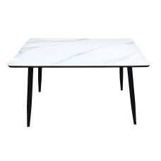 მაგიდა ზომა: 120*70 სმ, ფიქალი+რკინა