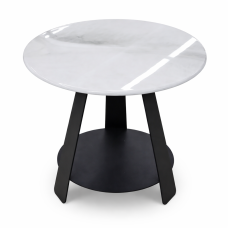 მაგიდა, ფიქალი+რკინა, ზომა: 70 სმ MH-36242