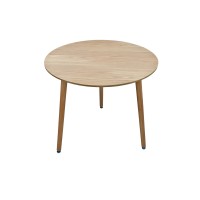 მაგიდა  80 სმ მდფ+მასიური ხე MH-36234