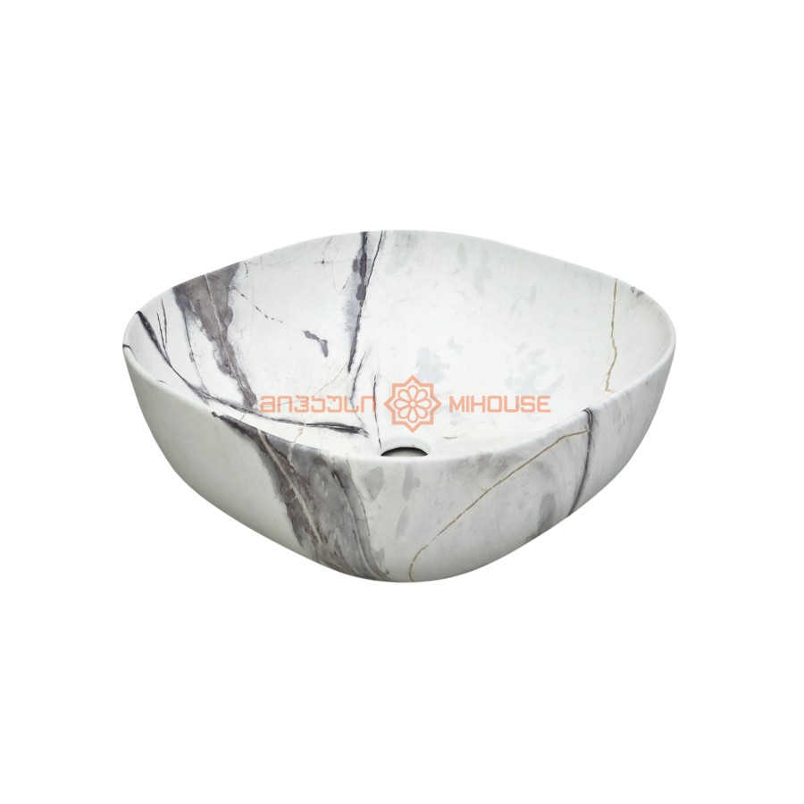 ხელსაბანი დასადგამი 460X460X150მმ H5007