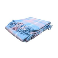 გადასაფარებელი შოტლანდიური შალის Jammy ორსაწოლიანი